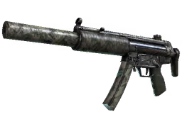 MP5-SD | Bamboo Garden (Battle-Scarred)